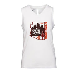 Chicago Cubs Levelwear Women's 2026 Spring Training Paisley Ball Bold Tank | MLB For sale