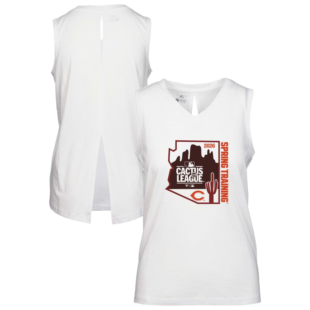 Cincinnati Reds Levelwear Women's 2026 Spring Training Paisley Ball Bold Tank | MLB Shop