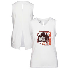 Cincinnati Reds Levelwear Women's 2026 Spring Training Paisley Ball Bold Tank | MLB Shop