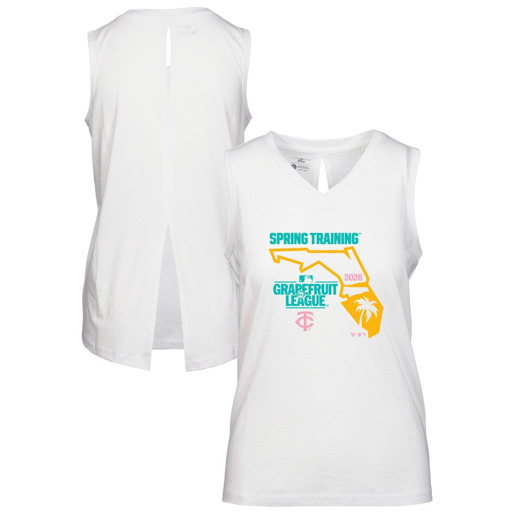 Minnesota Twins Levelwear Women's 2026 Spring Training Paisley Ball Bold Tank | MLB Near me