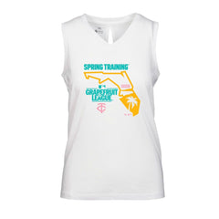 Minnesota Twins Levelwear Women's 2026 Spring Training Paisley Ball Bold Tank | MLB Near me