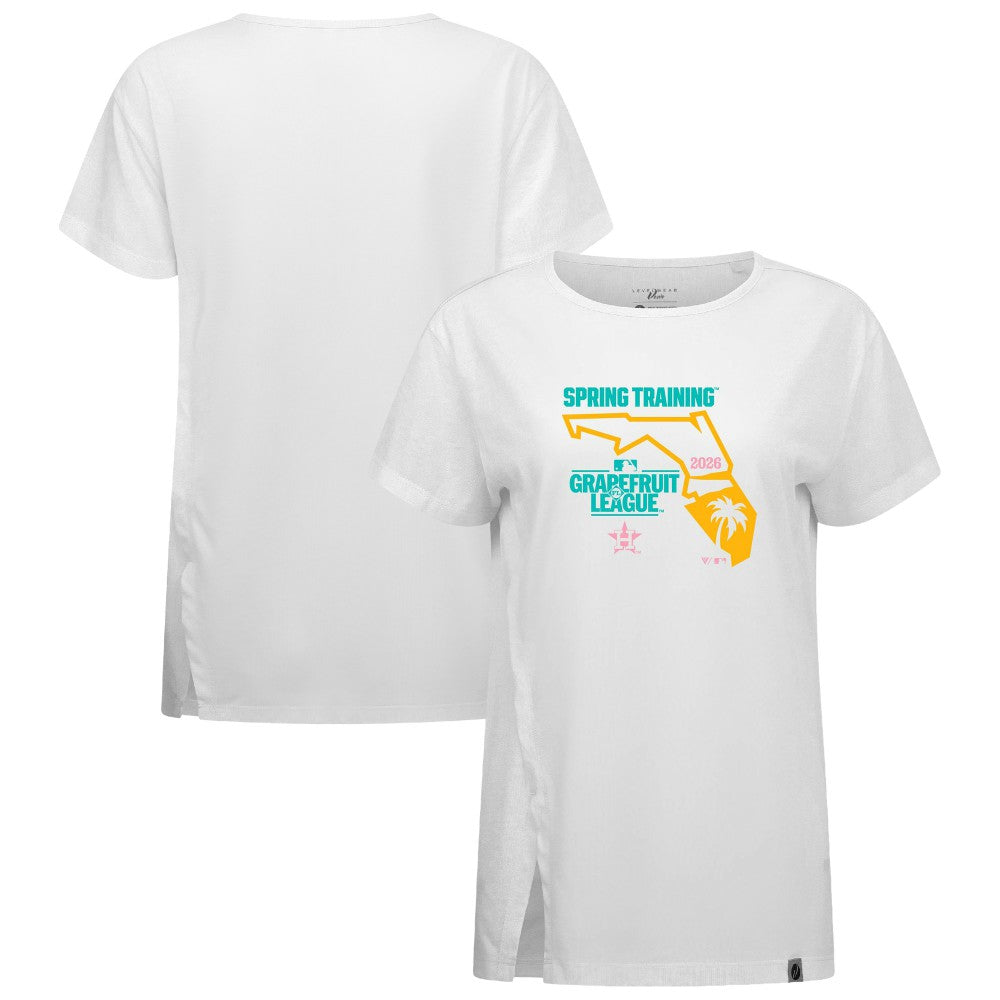 Houston Astros Levelwear Women's 2026 Spring Training Influx Ball Bold T-Shirt | MLB Near me