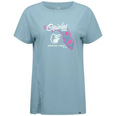 Baltimore Orioles Levelwear Women's Influx Spring Training Sunrise Bold T-Shirt | MLB Outlet
