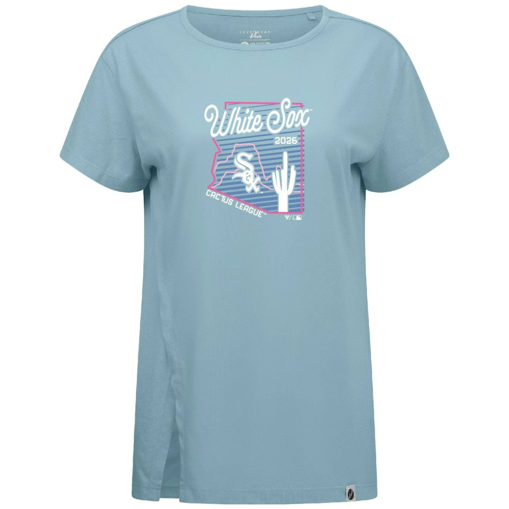 Chicago White Sox Levelwear Women's Influx Spring Training Sunrise Bold T-Shirt | MLB Sale