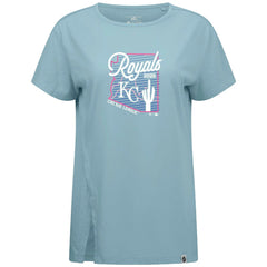 Kansas City Royals Levelwear Women's Influx Spring Training Sunrise Bold T-Shirt | MLB Shop