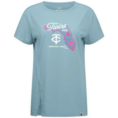 Minnesota Twins Levelwear Women's Influx Spring Training Sunrise Bold T-Shirt | MLB Discount