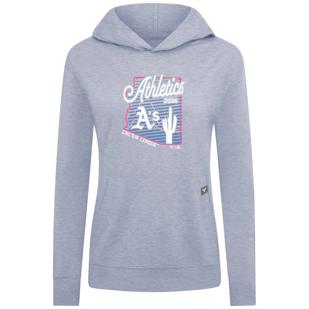 Athletics Levelwear Women's Relay Spring Training Sunrise Bold Hoodie | MLB US