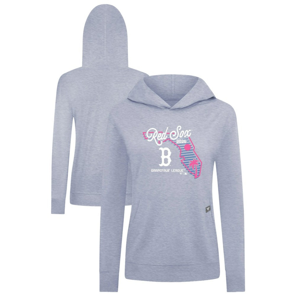 Boston Red Sox Levelwear Women's Relay Spring Training Sunrise Bold Hoodie | MLB Discount