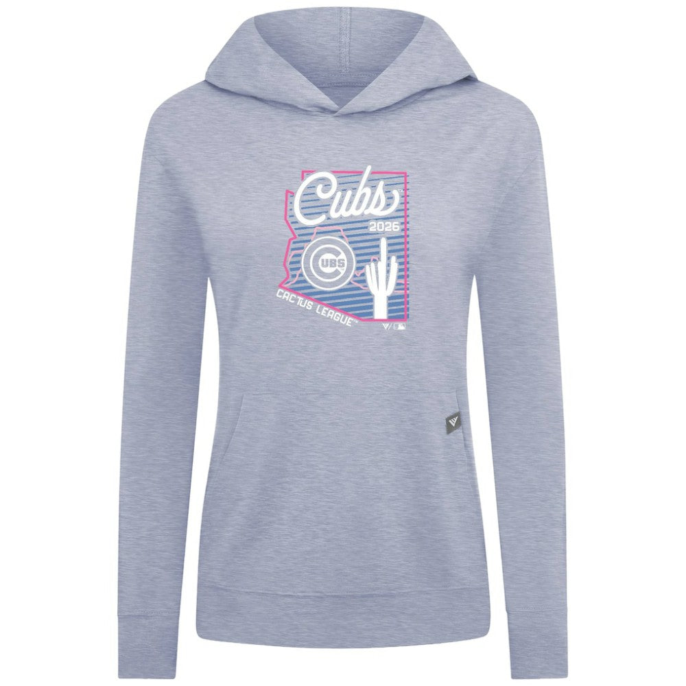 Chicago Cubs Levelwear Women's Relay Spring Training Sunrise Bold Hoodie | MLB For sale