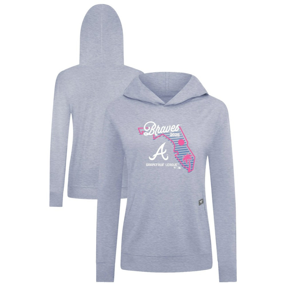 Atlanta Braves Levelwear Women's Relay Spring Training Sunrise Bold Hoodie | MLB For sale