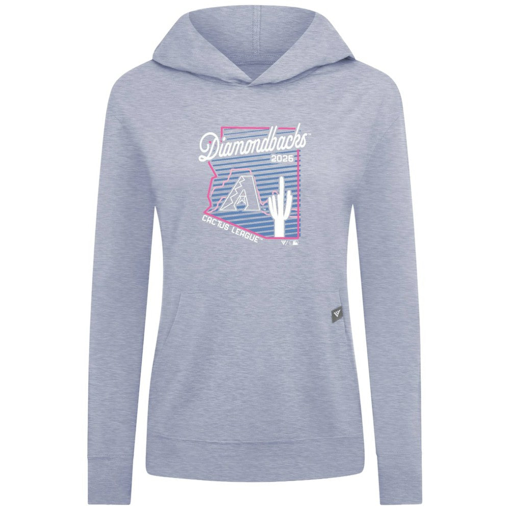 Arizona Diamondbacks Levelwear Women's Relay Spring Training Sunrise Bold Hoodie | MLB Outlet