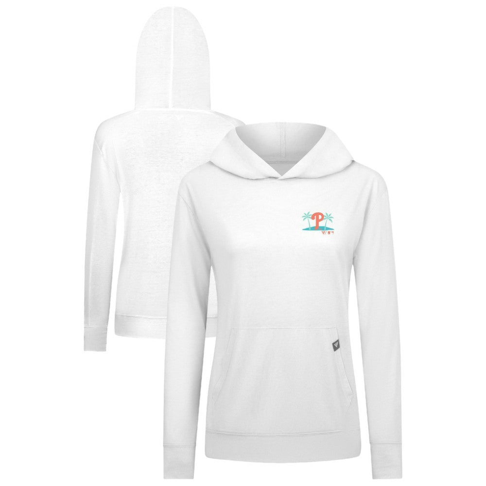 Philadelphia Phillies Levelwear Women's Relay Spring Break Panoramic Bold Hoodie | MLB Discount