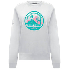 Arizona Diamondbacks Levelwear Women's Yvette Spring Training Badge Bold Sweatshirt | MLB On Sale