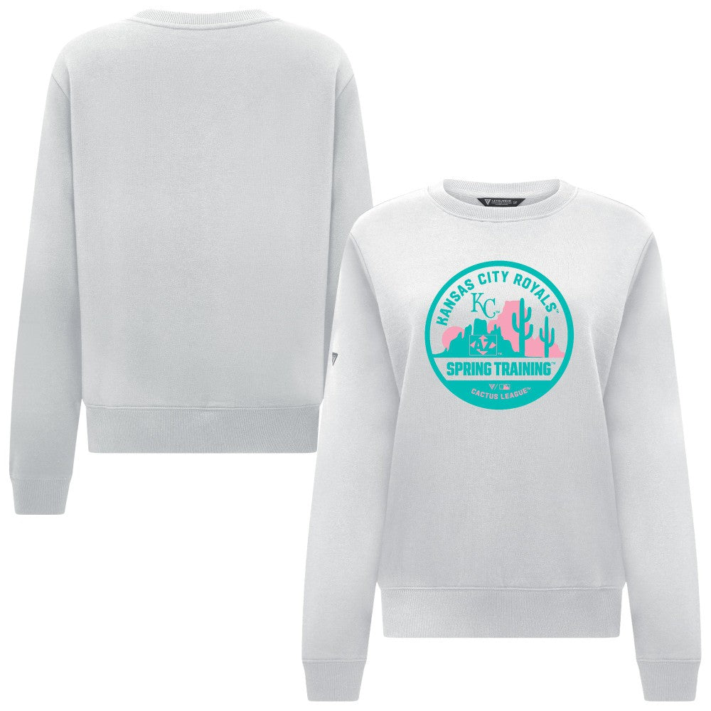 Kansas City Royals Levelwear Women's Yvette Spring Training Badge Bold Sweatshirt | MLB Near me