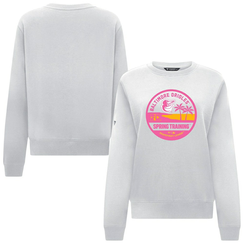 Baltimore Orioles Levelwear Women's Yvette Spring Training Badge Bold Sweatshirt | MLB Online