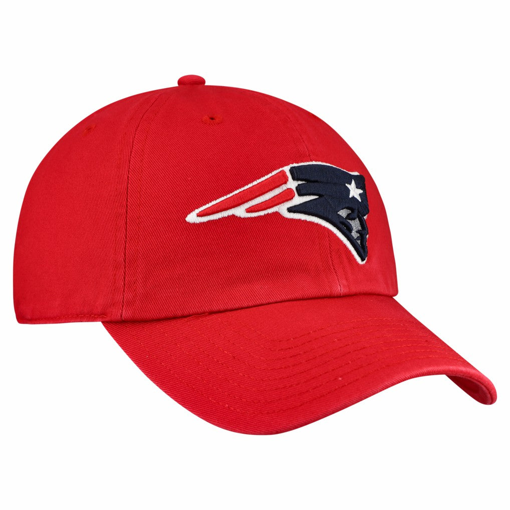 New England Patriots 47 brand '47 Clean Up Primary Logo Adjustable Hat