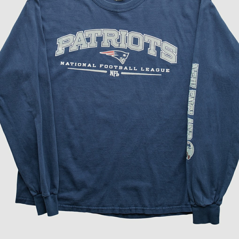New England Patriots Fanatics Gildan 2000s Long Sleeve T-shirt