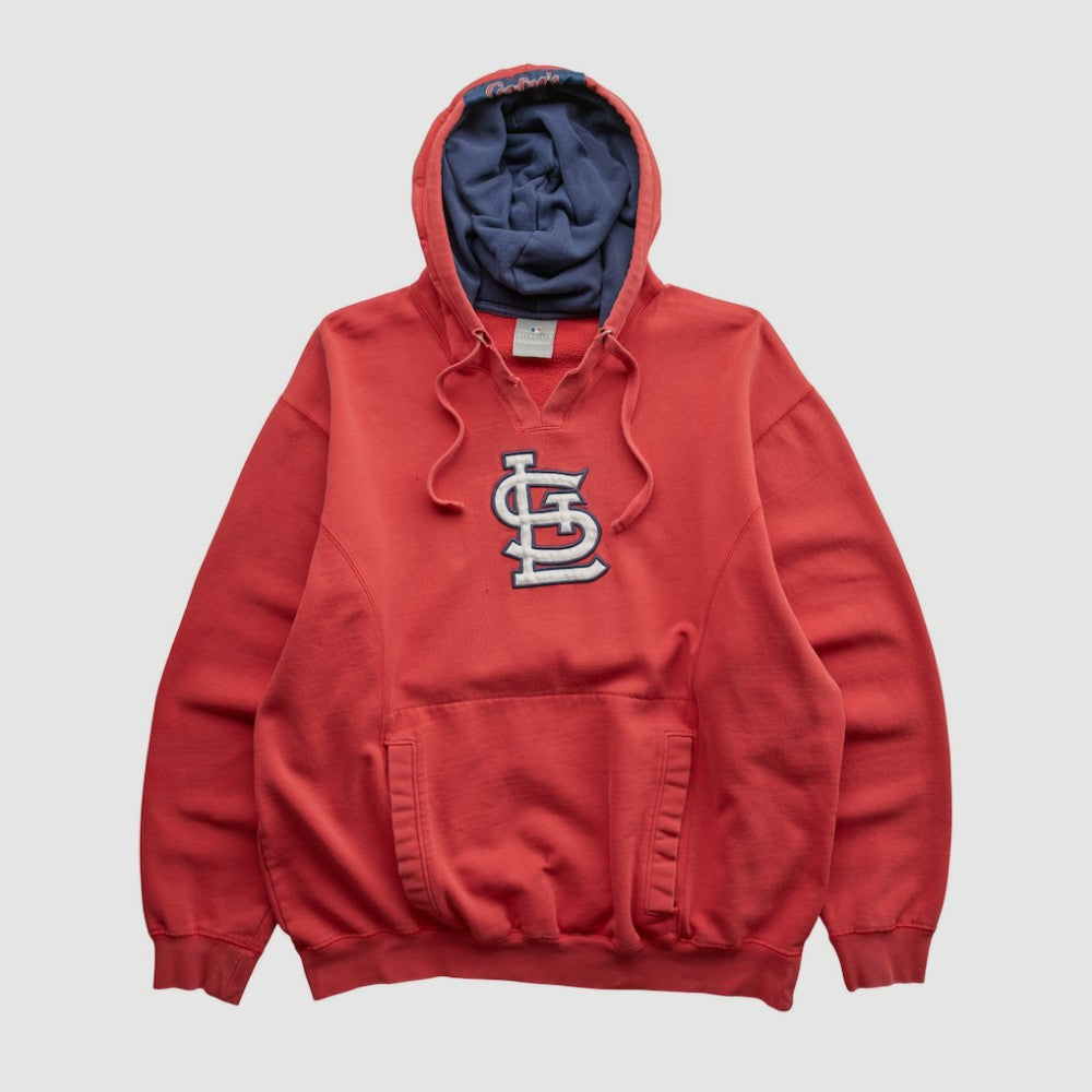 St. Louis Cardinals Genuine Merchandise 2000s Hooded Pullover Sweatshirt | MLB Sale