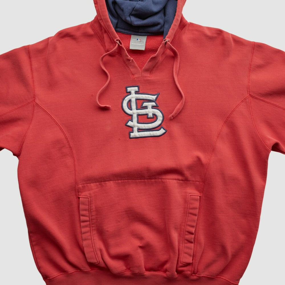 St. Louis Cardinals Genuine Merchandise 2000s Hooded Pullover Sweatshirt | MLB Sale