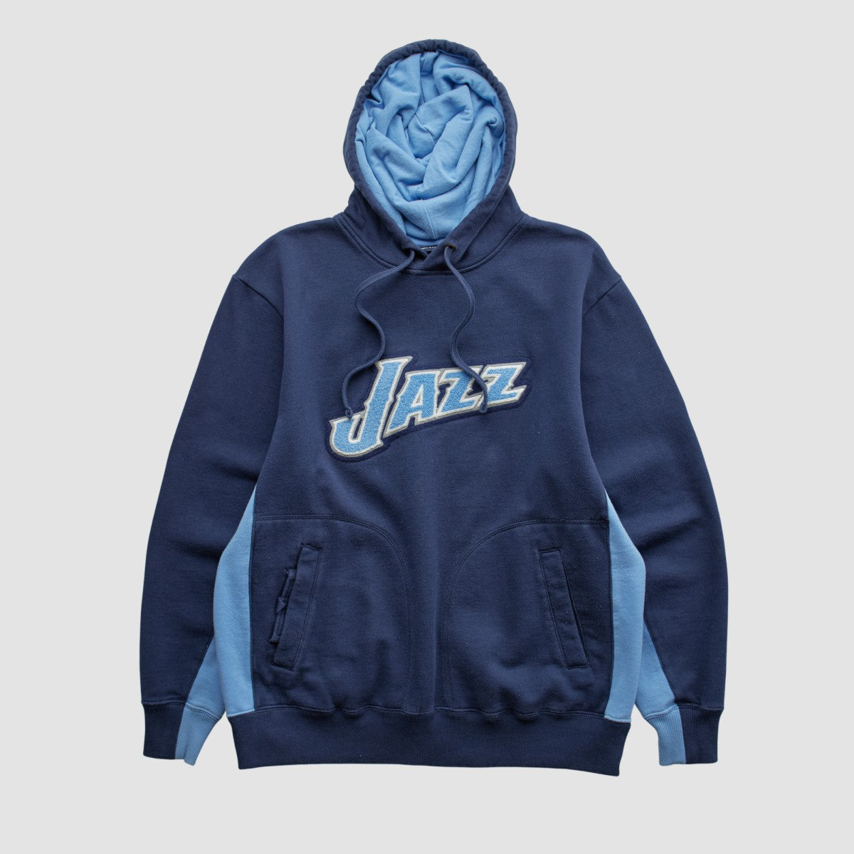 Utah Jazz NBA 2000s Hooded Pullover Sweatshirt For Sale