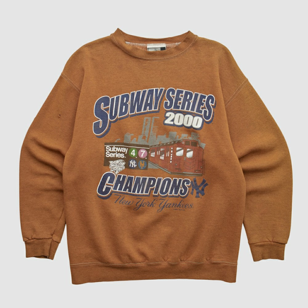 New York Yankees Puma 2000 Pullover Sweatshirt | MLB On Sale