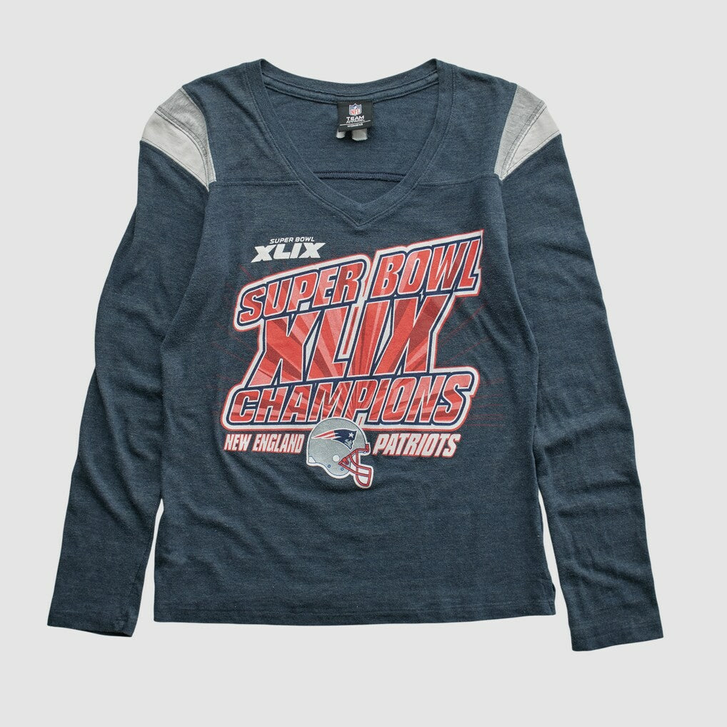 New England Patriots Fanatics Super Bowl XLIX Team Edition Apparel 2015 Long Sleeve T-shirt