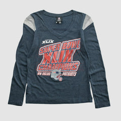 New England Patriots Fanatics Super Bowl XLIX Team Edition Apparel 2015 Long Sleeve T-shirt