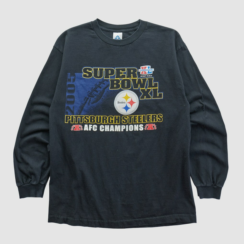 Pittsburgh Steelers Fanatics Super Bowl XL Alstyle 2006 Long Sleeve T-shirt