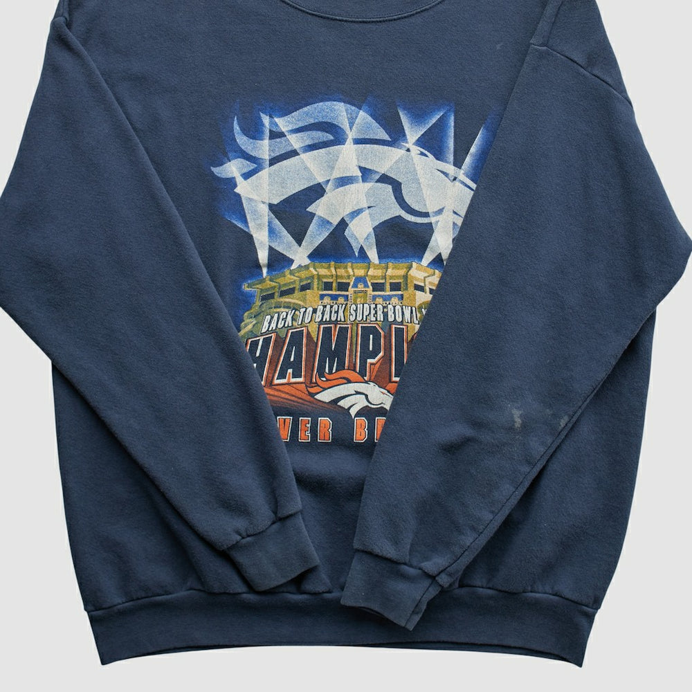 Denver Broncos Fanatics 1999 Pullover Sweatshirt