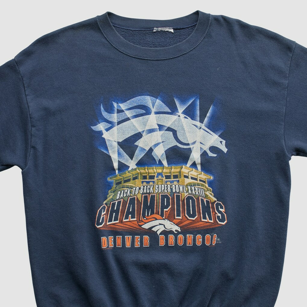 Denver Broncos Fanatics 1999 Pullover Sweatshirt
