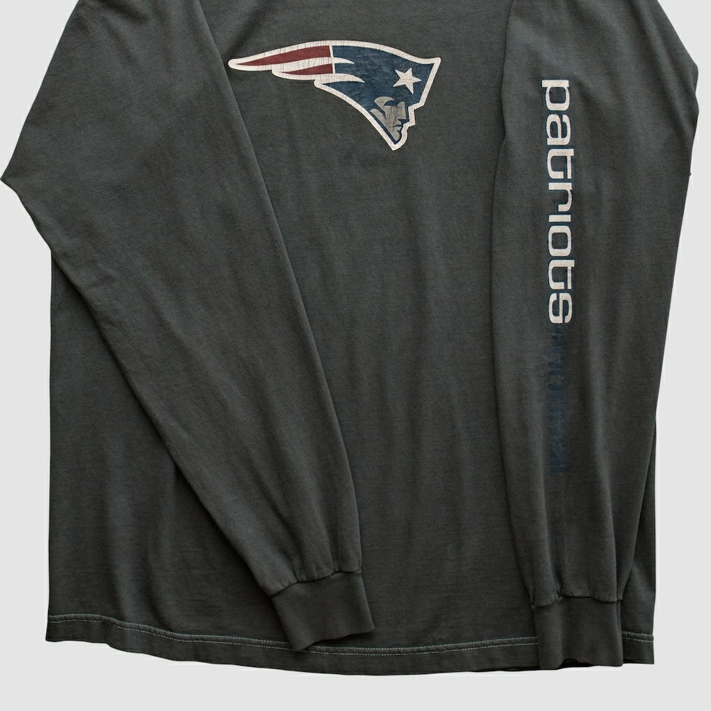 New England Patriots Fanatics Reebok 2000s Long Sleeve T-shirt