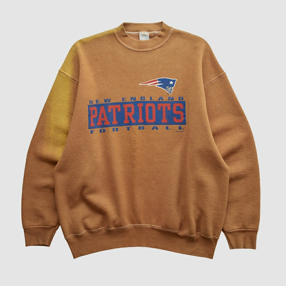 New England Patriots Fanatics Salem Sportswear 1996 Pullover Sweatshirt