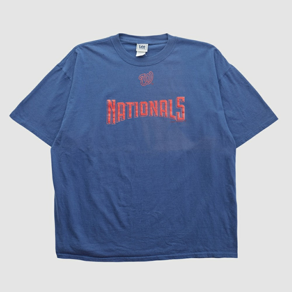 Washington Nationals Lee Apparel 2000s T-shirt | MLB Discount