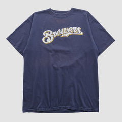 Milwaukee Brewers Majestic 2000s T-shirt | MLB Shop