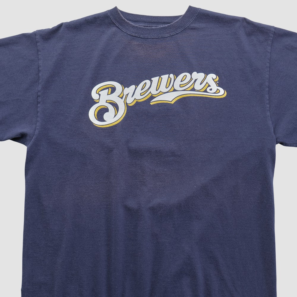 Milwaukee Brewers Majestic 2000s T-shirt | MLB Shop
