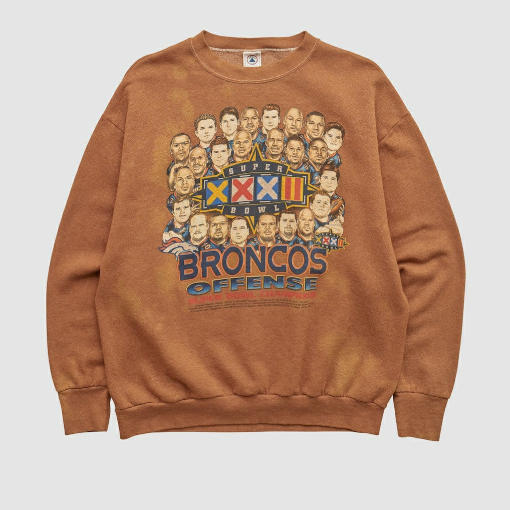 Denver Broncos Fanatics Delta 1998 Pullover Sweatshirt