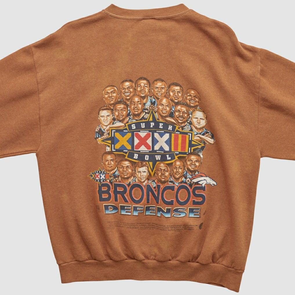 Denver Broncos Fanatics Delta 1998 Pullover Sweatshirt