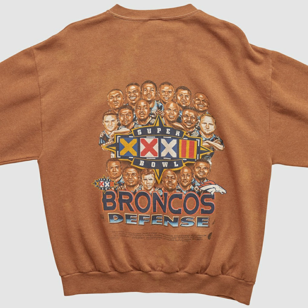 Denver Broncos Fanatics Delta 1998 Pullover Sweatshirt