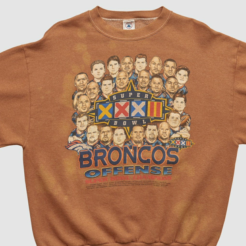 Denver Broncos Fanatics Delta 1998 Pullover Sweatshirt