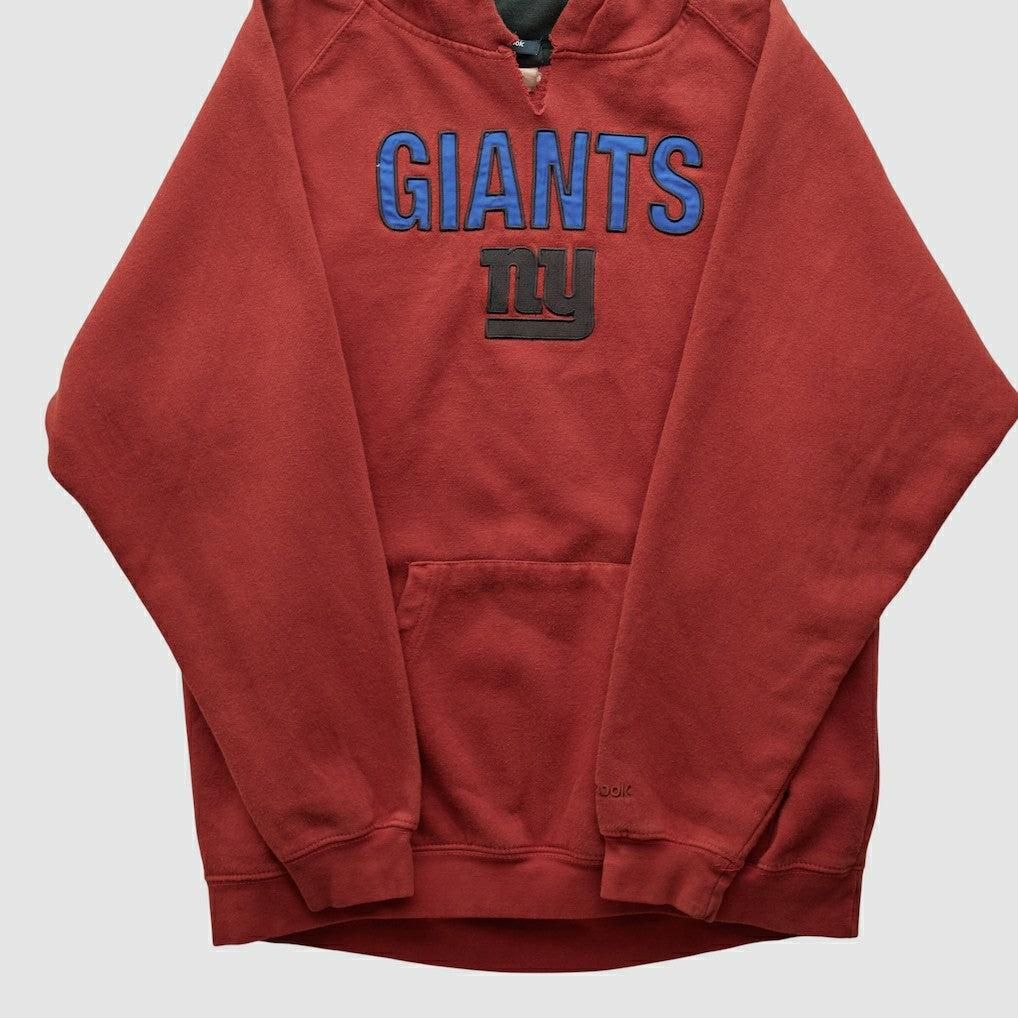 New York Giants Fanatics Reebok 2000s Hooded Pullover Sweatshirt