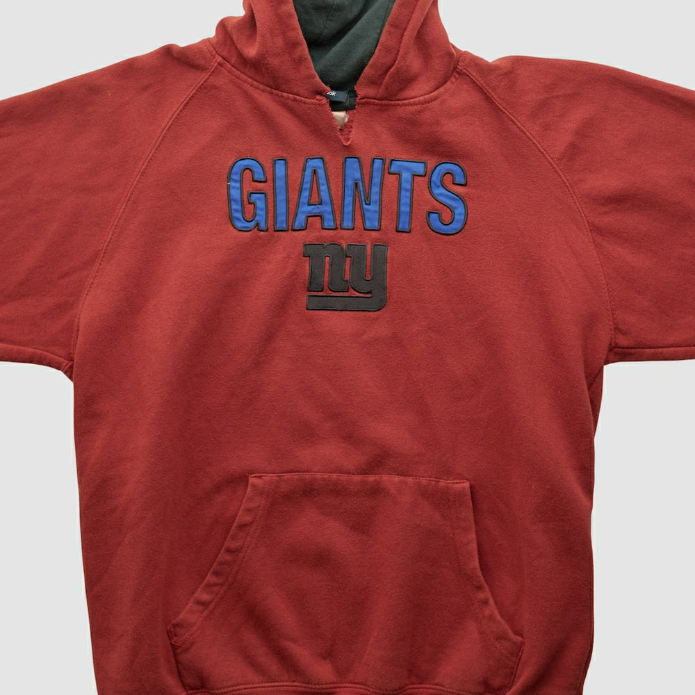 New York Giants Fanatics Reebok 2000s Hooded Pullover Sweatshirt