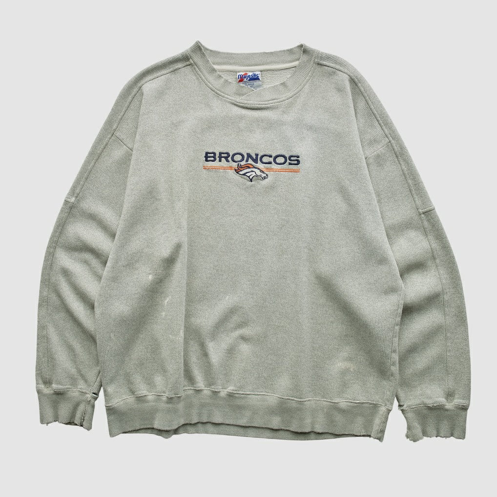 Denver Broncos Fanatics Majestic 2000s Pullover Sweatshirt
