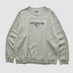 Denver Broncos Fanatics Majestic 2000s Pullover Sweatshirt