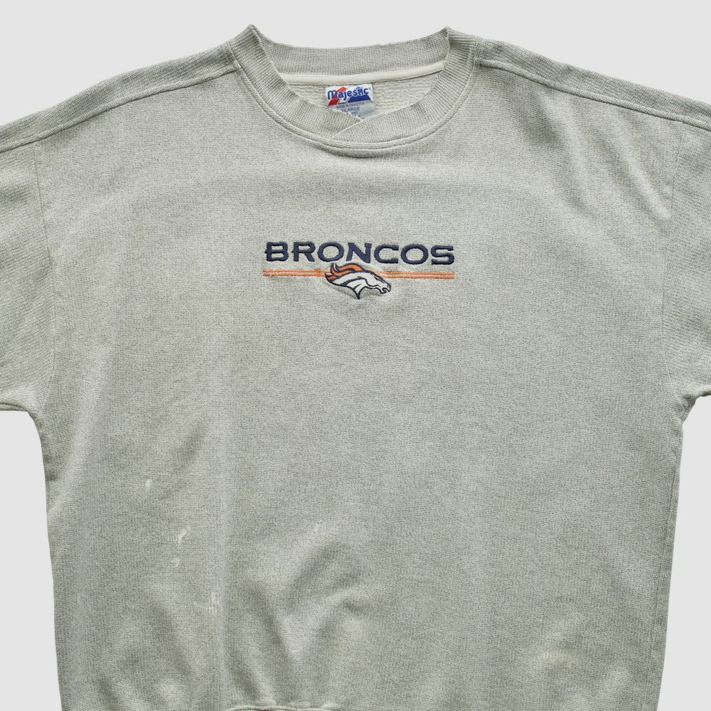 Denver Broncos Fanatics Majestic 2000s Pullover Sweatshirt