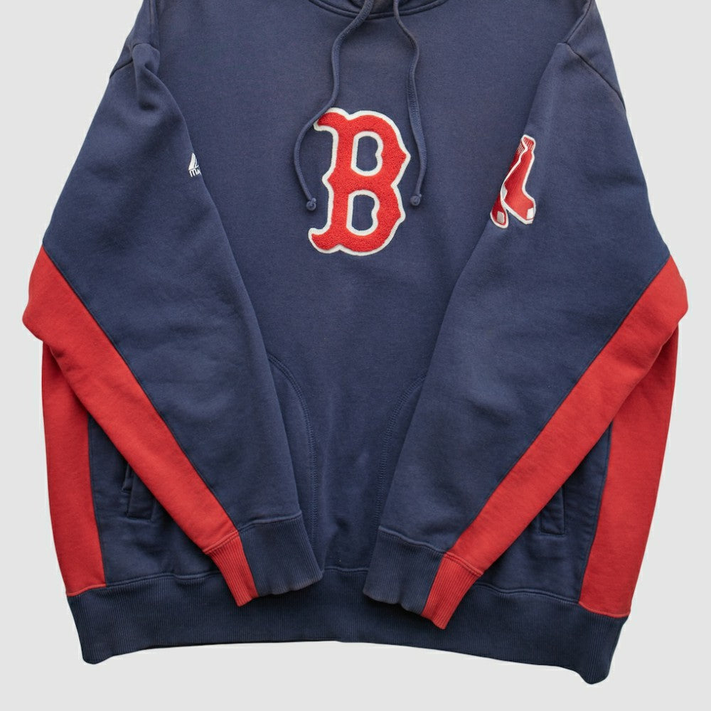 Boston Red Sox Majestic 2000s Hooded Pullover Sweatshirt | MLB US