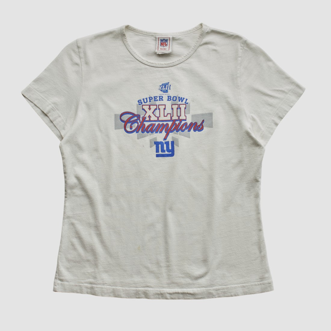 New York Giants Fanatics Super Bowl XLII NFL 2008 T-shirt