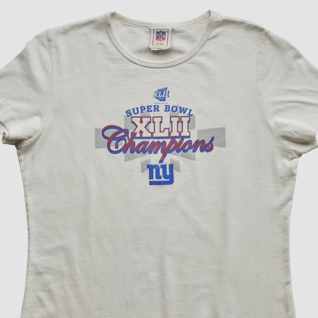 New York Giants Fanatics Super Bowl XLII NFL 2008 T-shirt