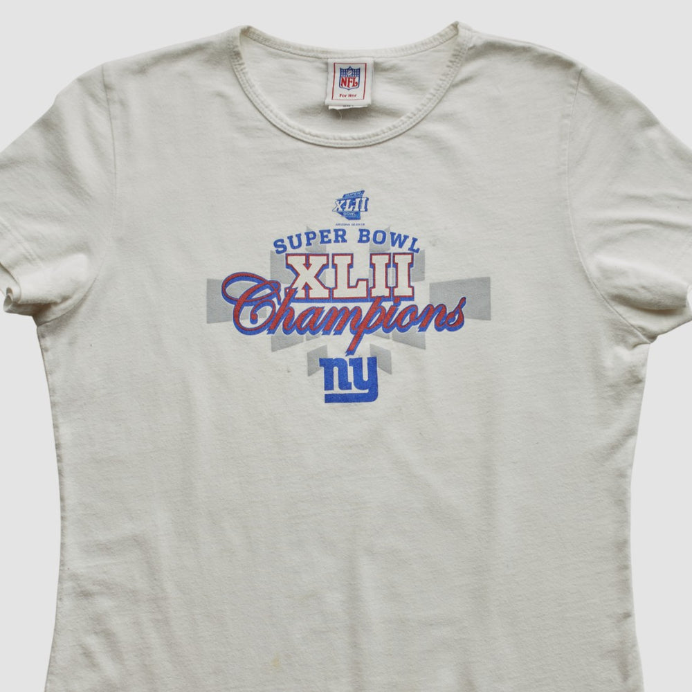 New York Giants Fanatics Super Bowl XLII NFL 2008 T-shirt