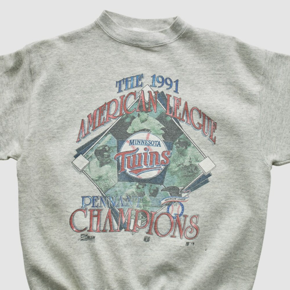Minnesota Twins Salem Sportswear 1991 Pullover Sweatshirt | MLB Shop