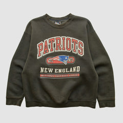 New England Patriots Fanatics Pro Player 90s Pullover Sweatshirt